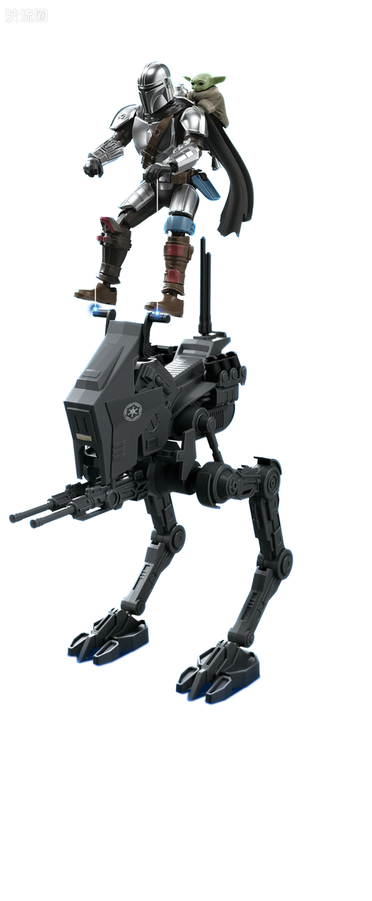 Blokees Star Wars Champion Class Lite Vol.1 Mandalorian & Grogu