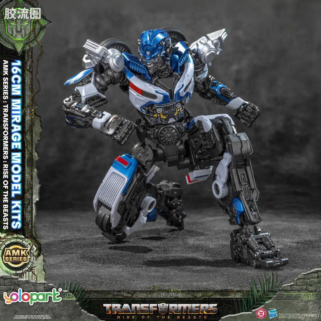 YOLOPARK Transformers Rise Of The Beasts Amk Series 16cm Mirage Model Kit