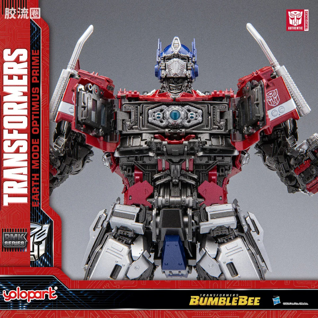 YOLOPARK Bumblebee The Movie Earth Mode Optimus Prime Plamo