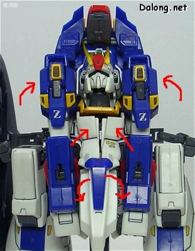 Bandai MG 1/100 MSZ-006 Zeta Gundam