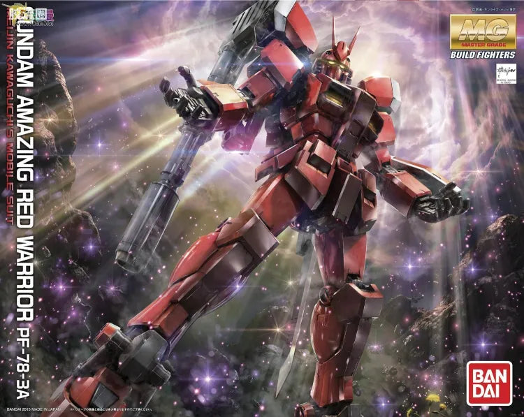 Bandai MG 1/100 PF-78-3A Gundam Amazing Red Warrior