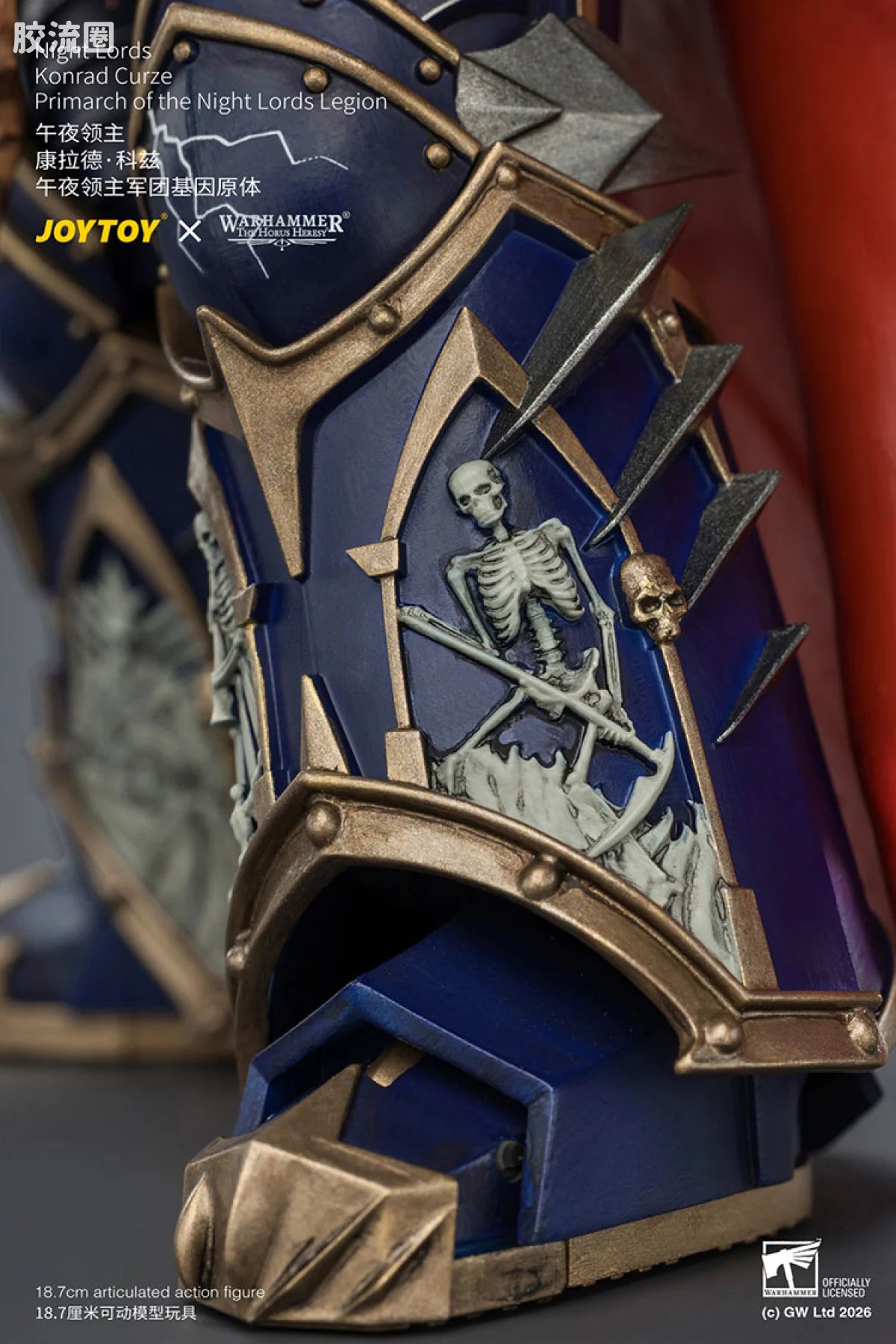 JoyToy Night Lords Konrad Curze Primarch Of The Night Lords Legion