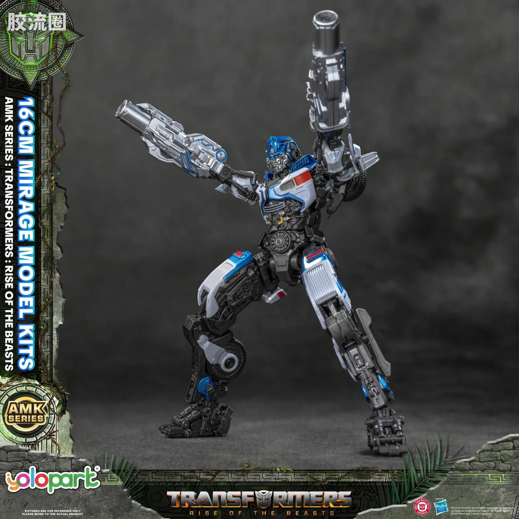 YOLOPARK Transformers Rise Of The Beasts Amk Series 16cm Mirage Model Kit