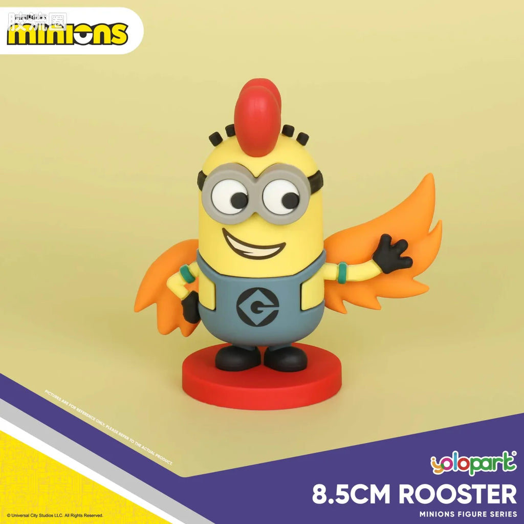 YOLOPARK Despicable Me Minions Chinese Zodiac Figures 12 Animal Signs Collectible Display