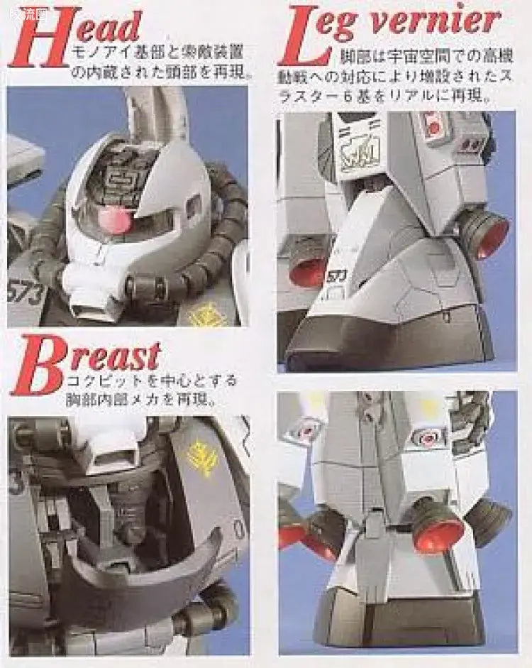 Bandai MG 1/100 MS-06R-1A Zaku II (Shin Matsunaga Custom)