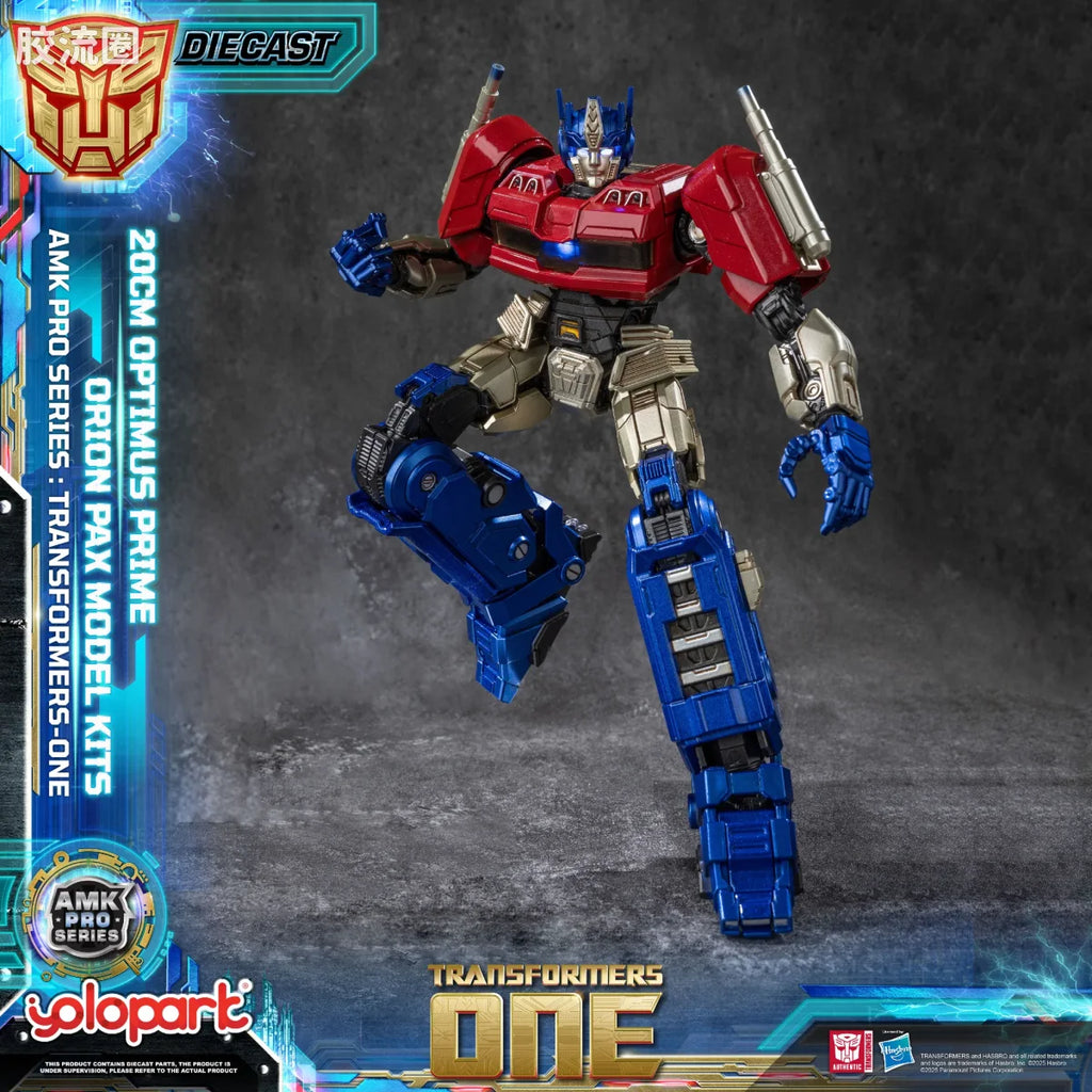 YOLOPARK Transformers One Amk Pro Series Final Form Orion Pax Model Kit