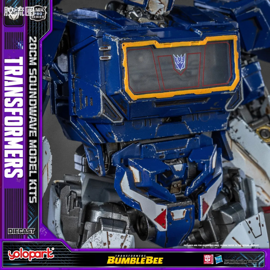 YOLOPARK Transformers Bumblebee Amk Pro Series 20cm Soundwave Model Kit