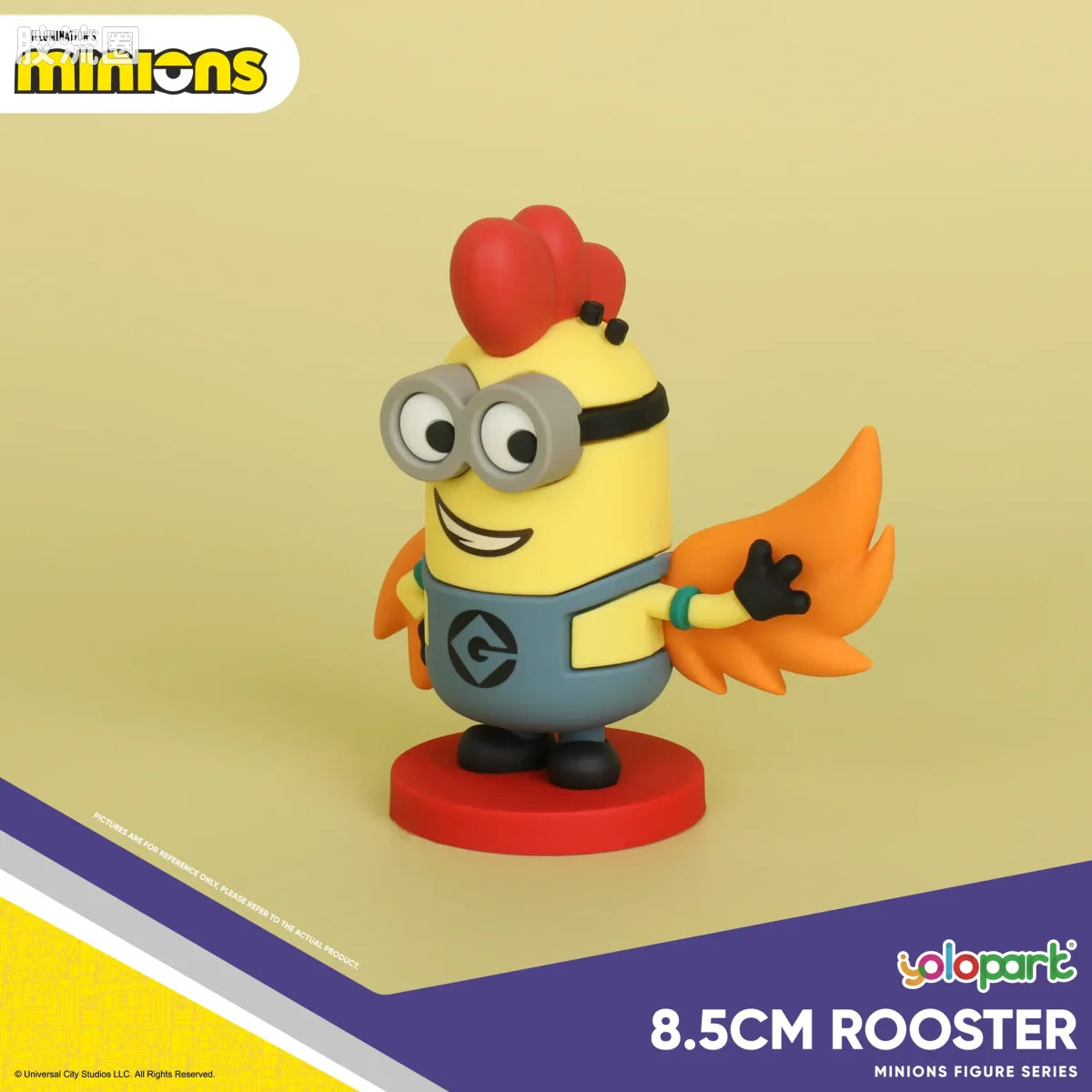 YOLOPARK Despicable Me Minions Chinese Zodiac Figures 12 Animal Signs Collectible Display