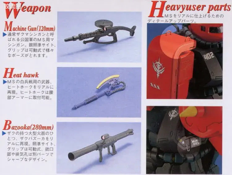 Bandai MG 1/100 MS-06R-2 Zaku II (Johnny Ridden Custom)