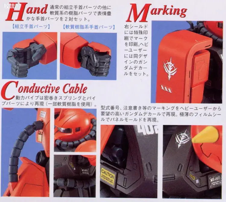 Bandai MG 1/100 MS-06R-2 Zaku II (Johnny Ridden Custom)