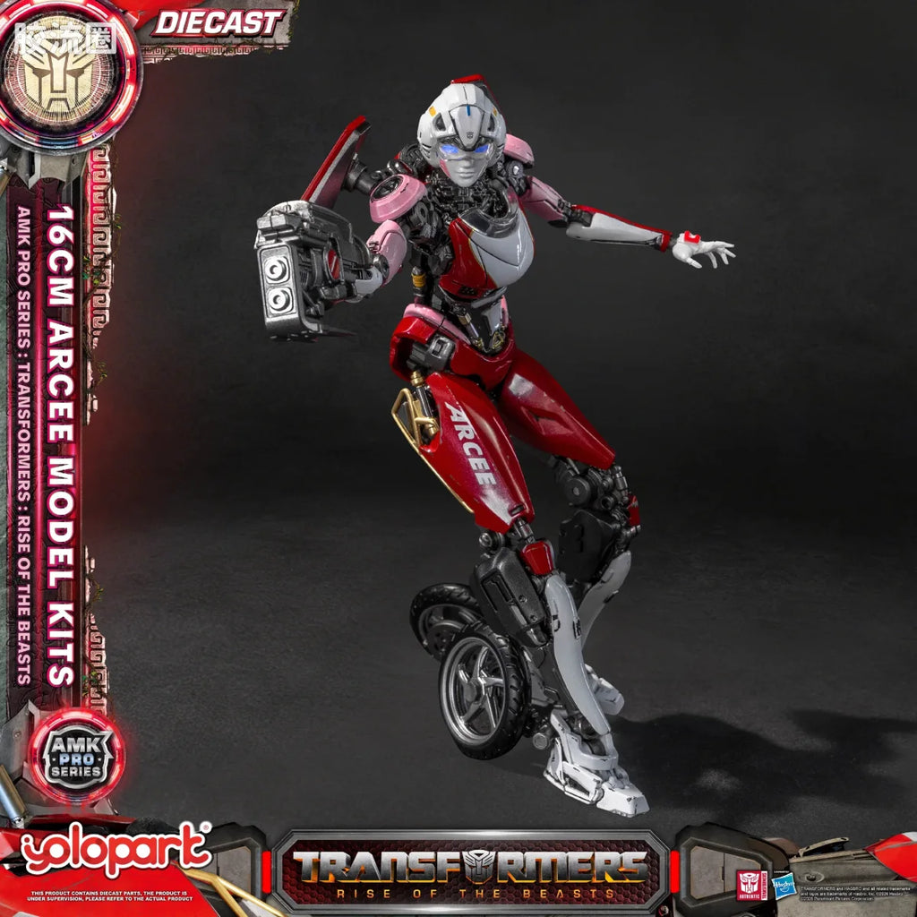 YOLOPARK Transformers Rise Of The Beasts Amk Pro Series Arcee Model Kit