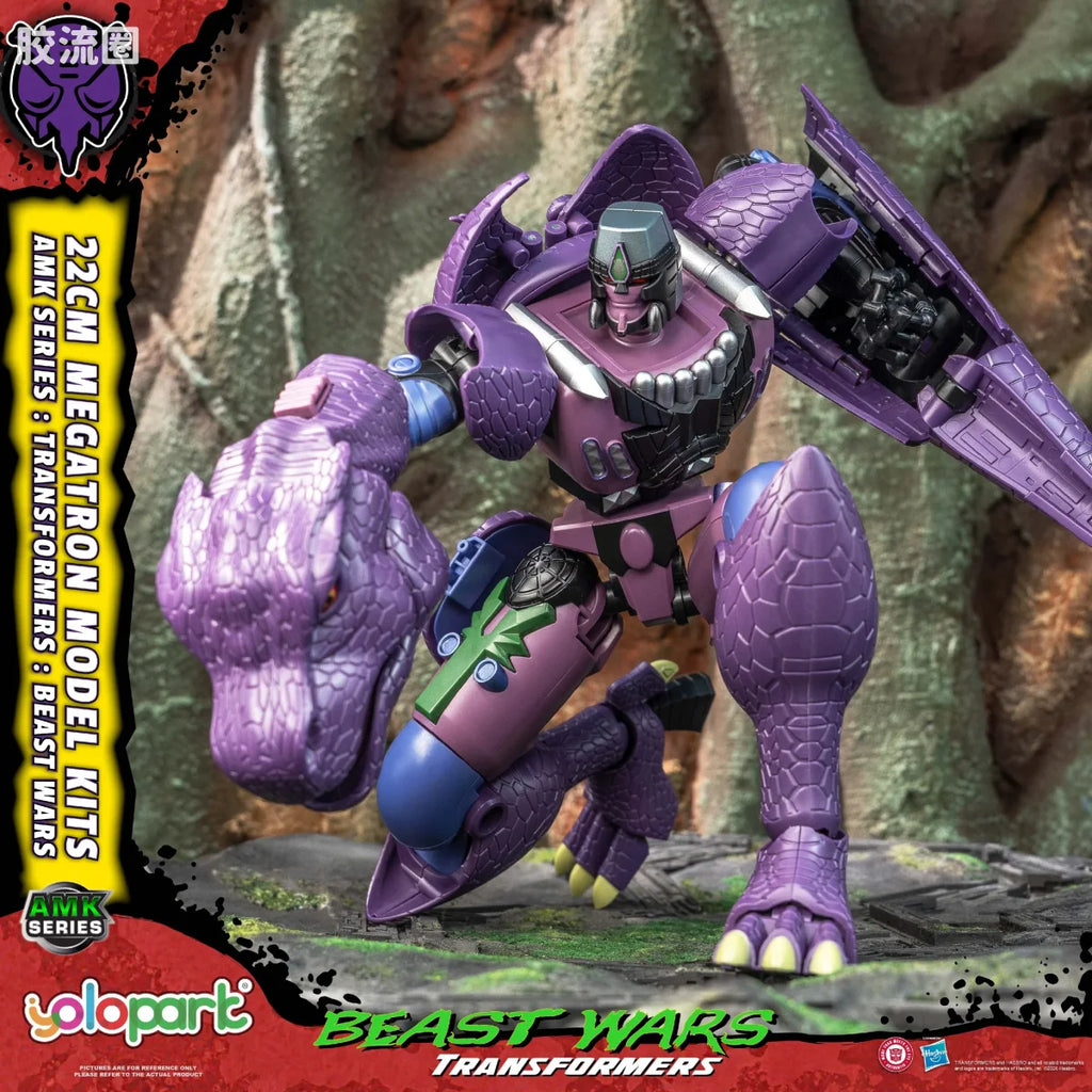 YOLOPARK Transformers Beast Wars Amk Series Megatron Model Kit