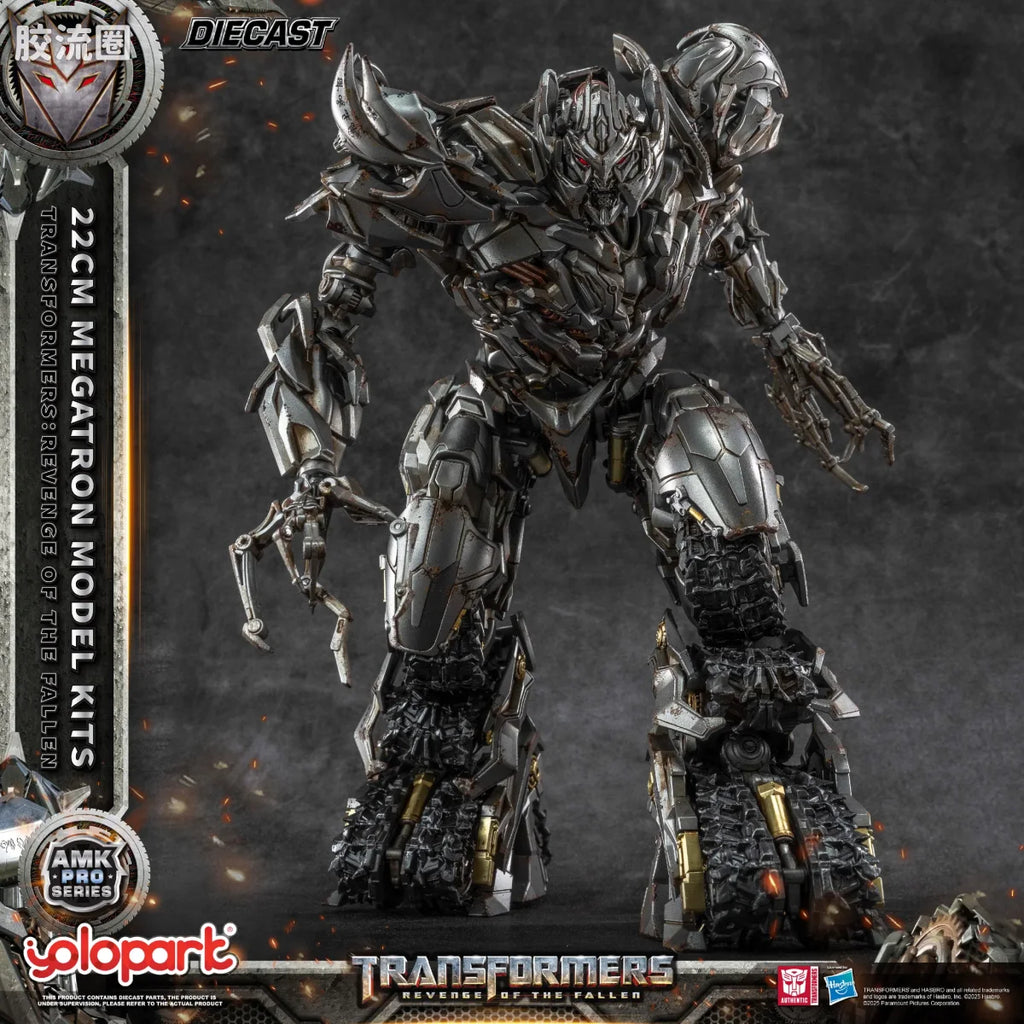 YOLOPARK Amk Pro Series Transformers Revenge Of The Fallen 22cm Megatron Model Kits