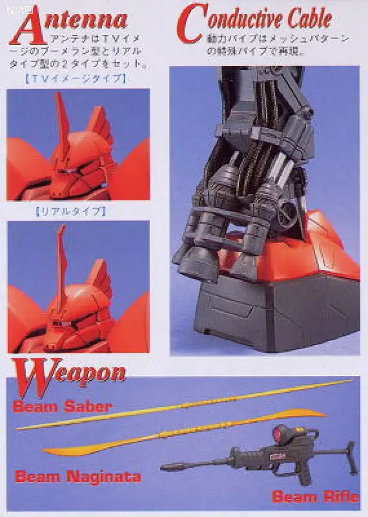 Bandai MG 1/100 MS-14S Char's Gelgoog