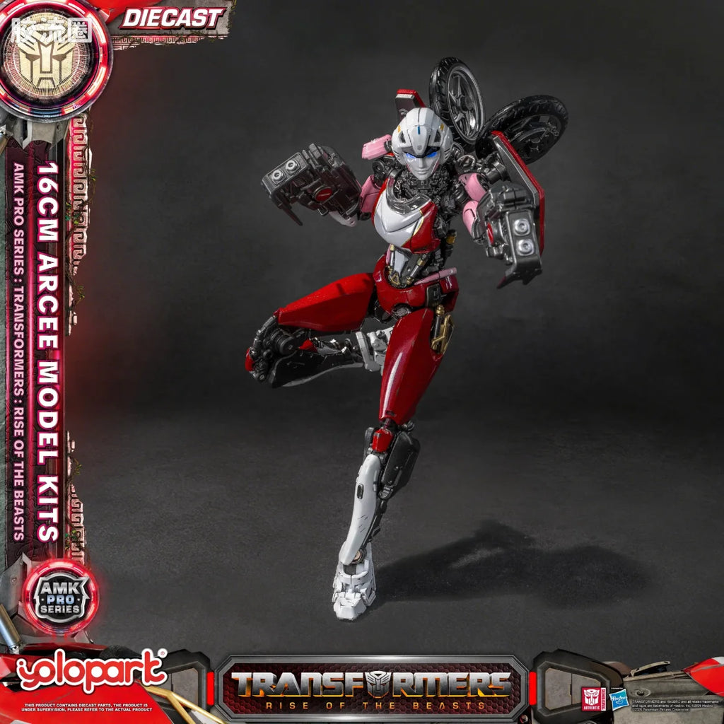 YOLOPARK Transformers Rise Of The Beasts Amk Pro Series Arcee Model Kit