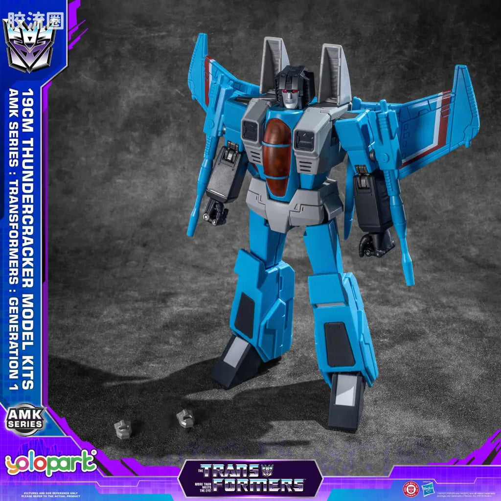 YOLOPARK Transformers Generation One Amk Series Thundercracker Skywarp Model Kit