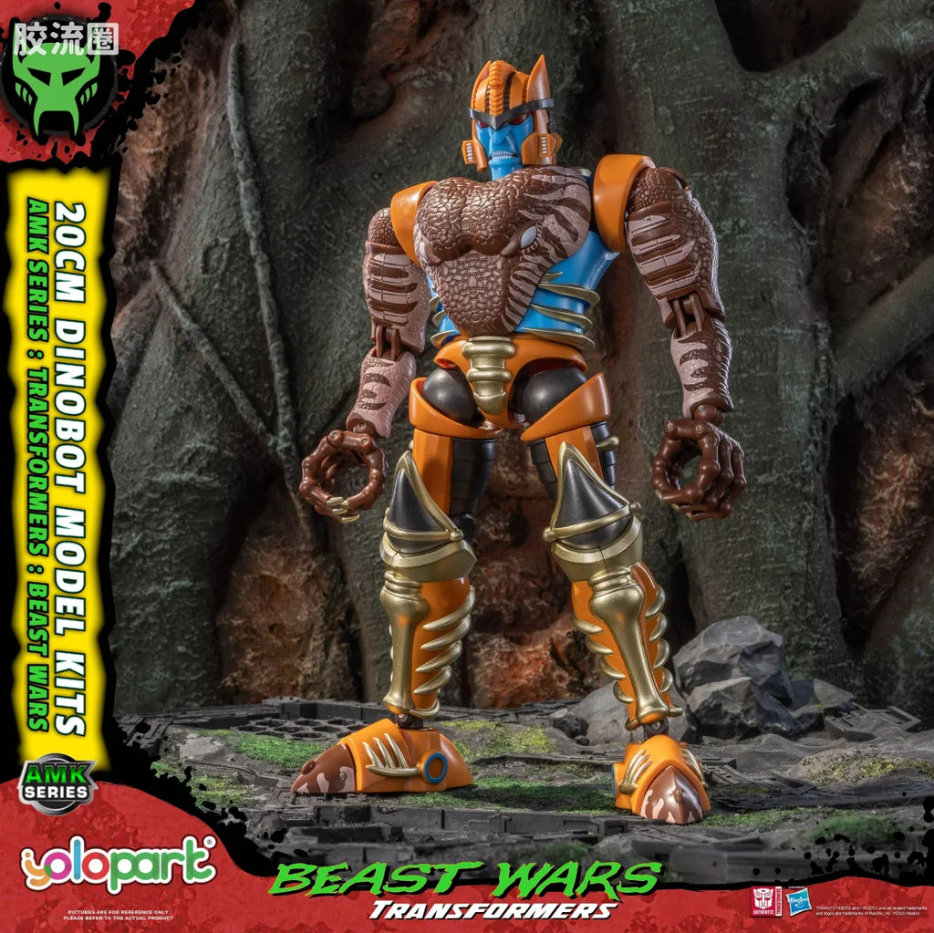 YOLOPARK Transformers Bumblebee The Movie Amk Pro Series Dinobot Model Kit