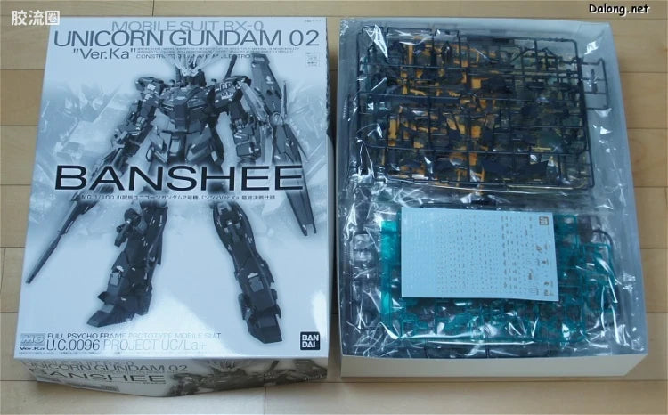 P-Bandai MG 1/100 RX-0 Unicorn Gundam 02 Banshee Ver.Ka (Final Battle Ver.)