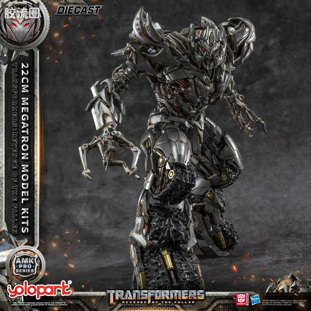 YOLOPARK Amk Pro Series Transformers Revenge Of The Fallen 22cm Megatron Model Kits
