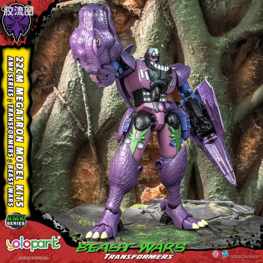 YOLOPARK Transformers Beast Wars Amk Series Megatron Model Kit