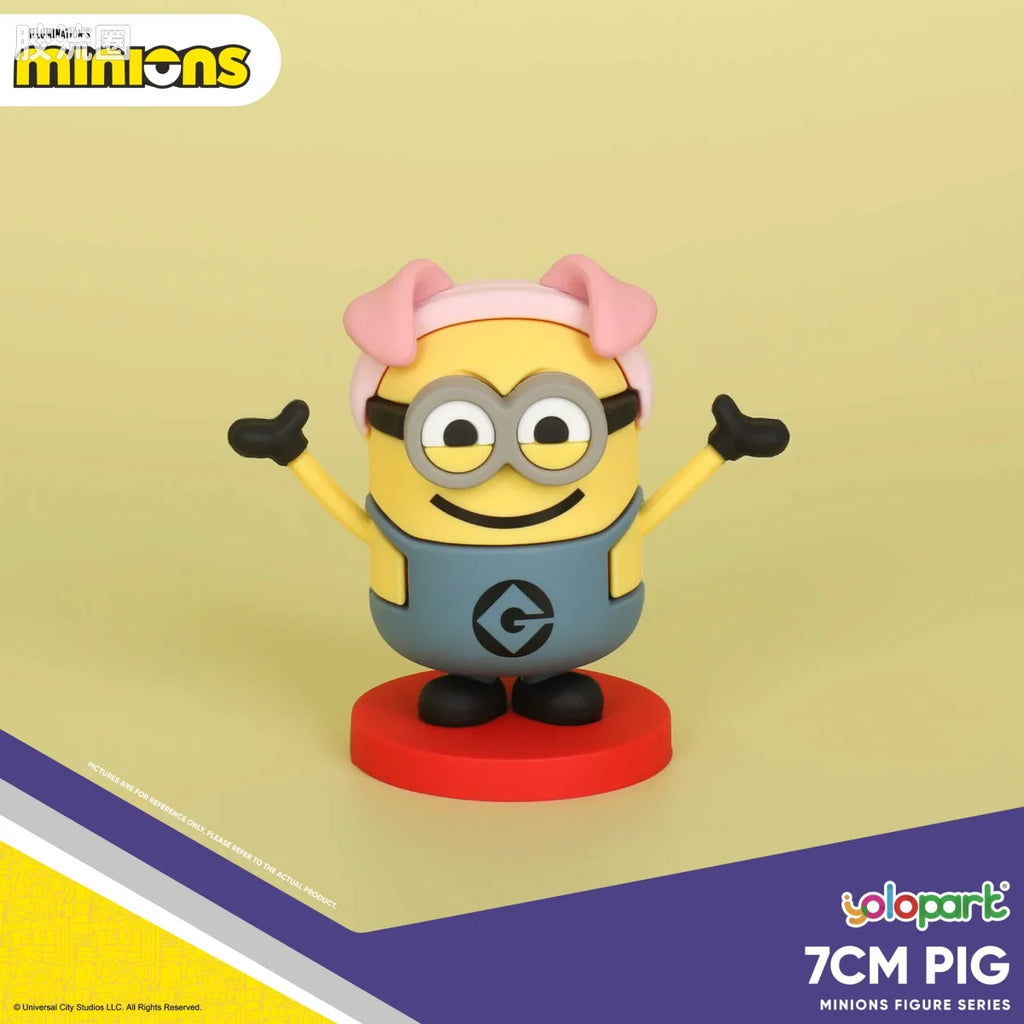 YOLOPARK Despicable Me Minions Chinese Zodiac Figures 12 Animal Signs Collectible Display