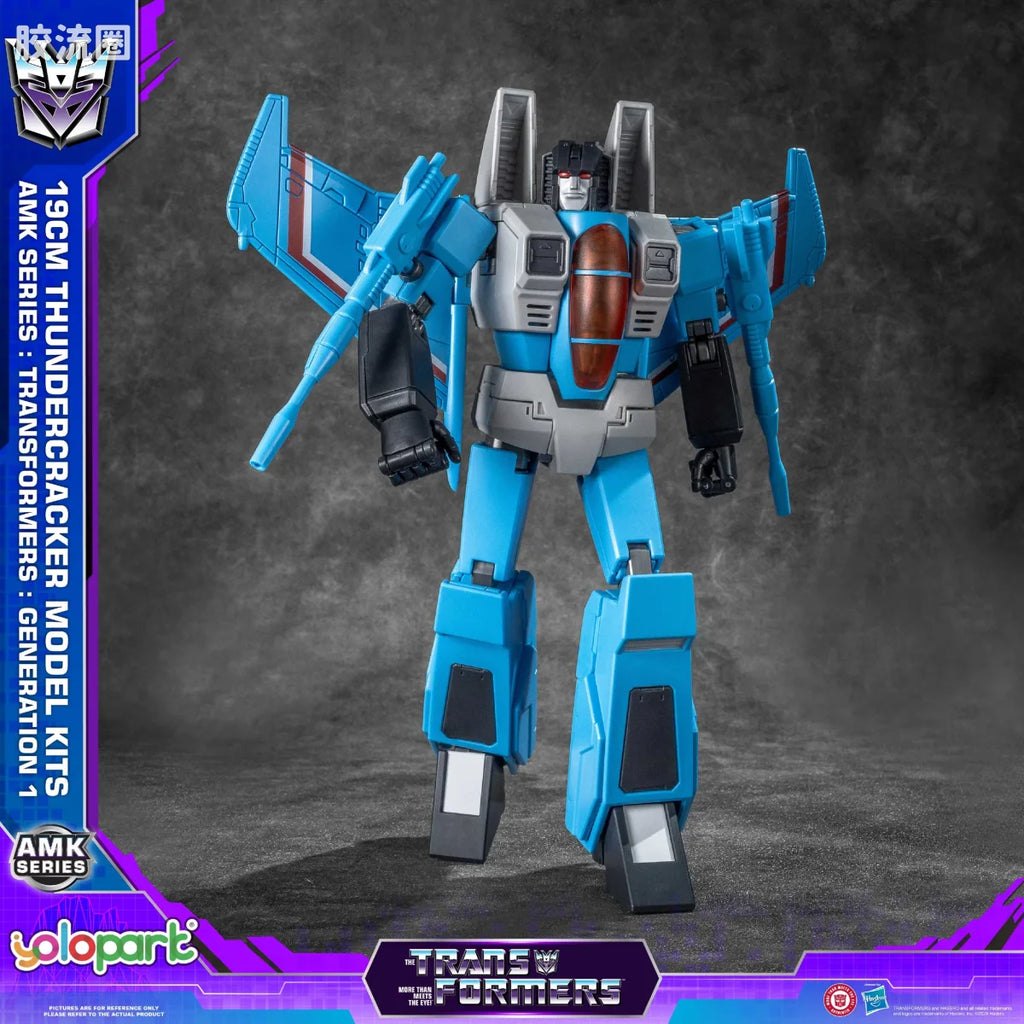 YOLOPARK Transformers Generation One Amk Series Thundercracker Skywarp Model Kit