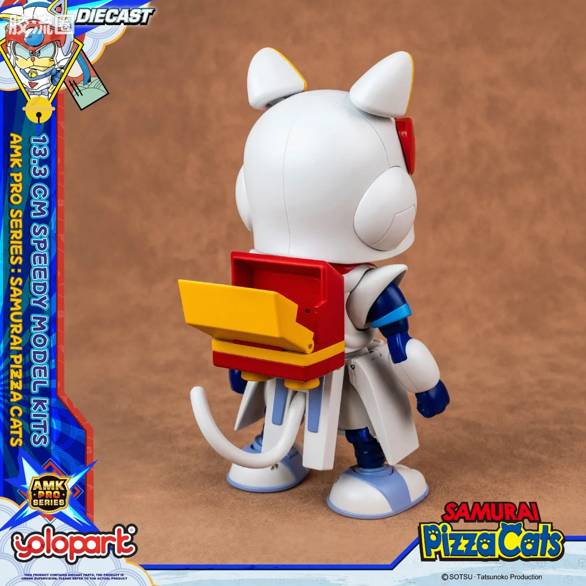 YOLOPARK Amk Pro Series Samurai Pizza Cats Speedy