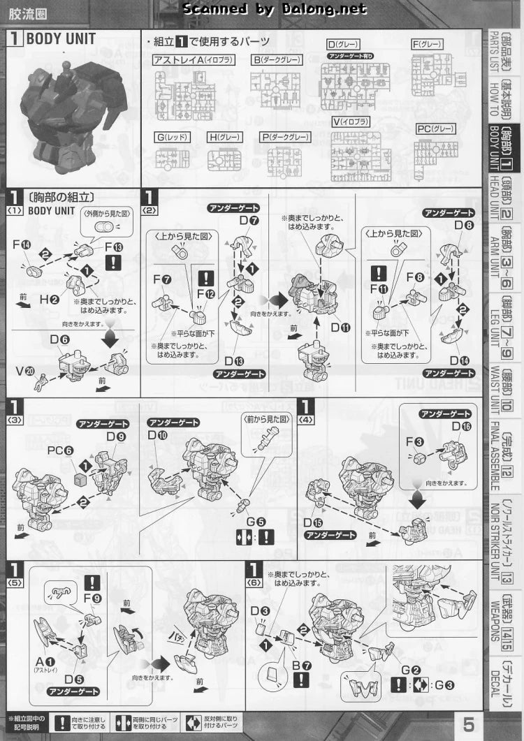 P-Bandai MG 1/100 Gundam Astray Noir
