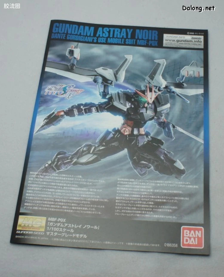 P-Bandai MG 1/100 Gundam Astray Noir