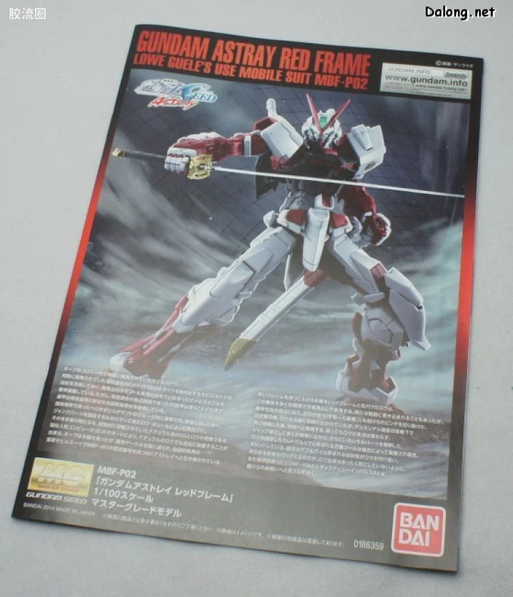 P-Bandai MG 1/100 Gundam Astray Red Frame