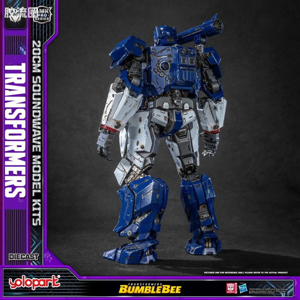 YOLOPARK Transformers Bumblebee Amk Pro Series 20cm Soundwave Model Kit
