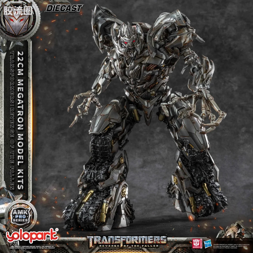 YOLOPARK Amk Pro Series Transformers Revenge Of The Fallen 22cm Megatron Model Kits