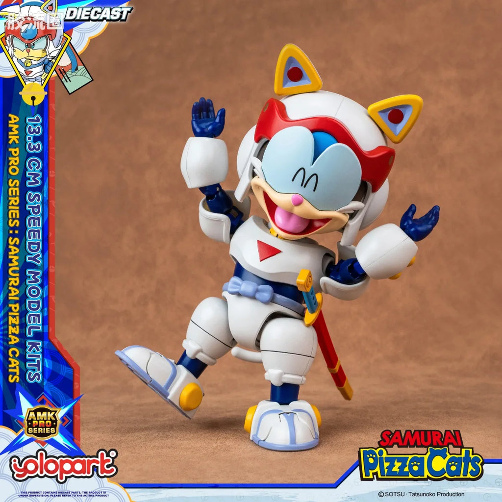 YOLOPARK Amk Pro Series Samurai Pizza Cats Speedy