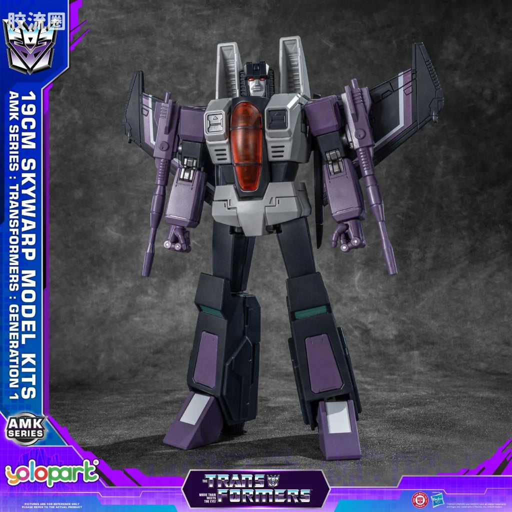 YOLOPARK Transformers Generation One Amk Series Thundercracker Skywarp Model Kit
