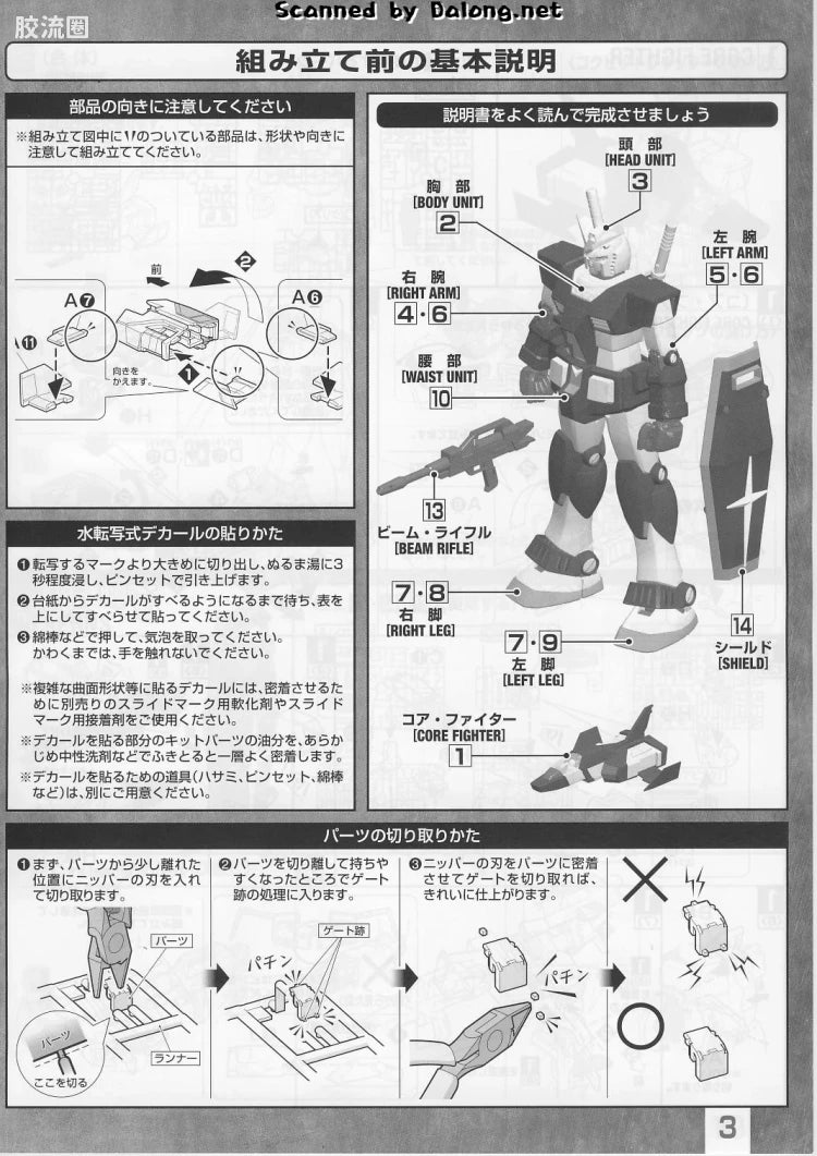 P-Bandai MG 1/100 RX-78-1 Prototype Gundam