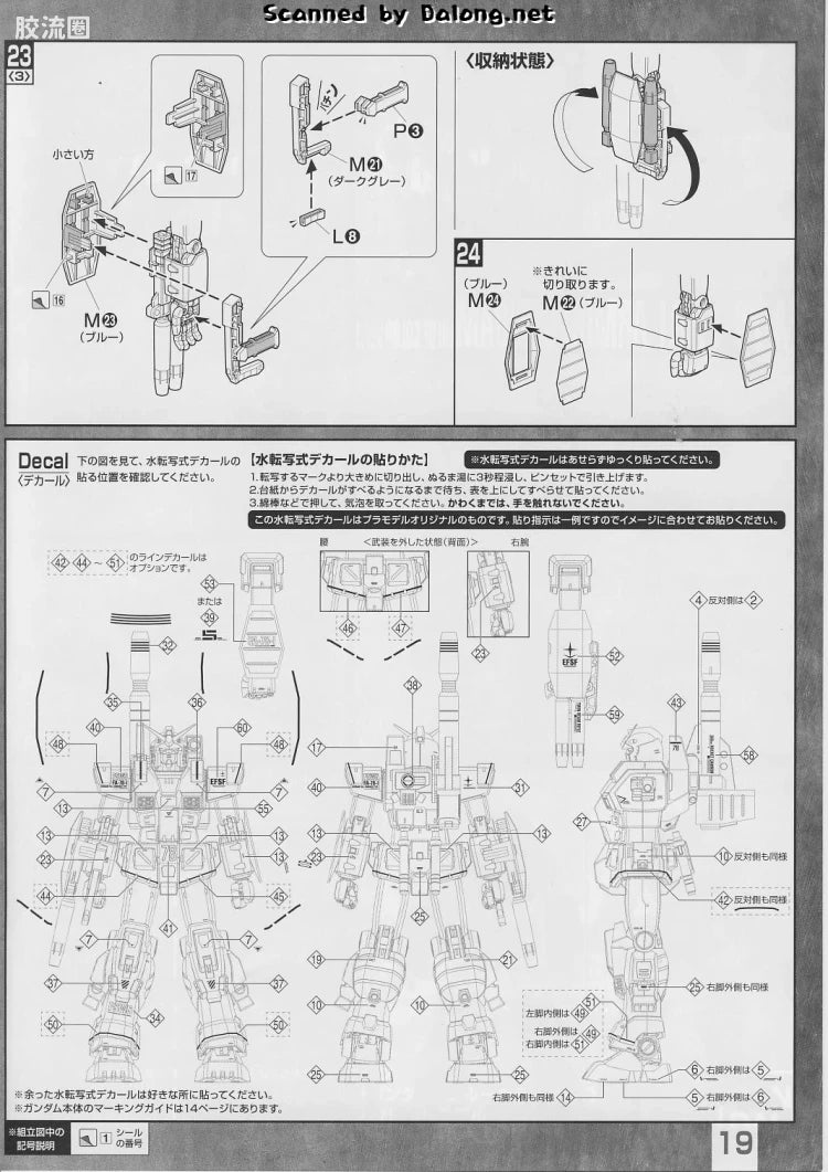 P-Bandai MG 1/100 FA-78-1 Full Armor Gundam (Blue Color Ver.)