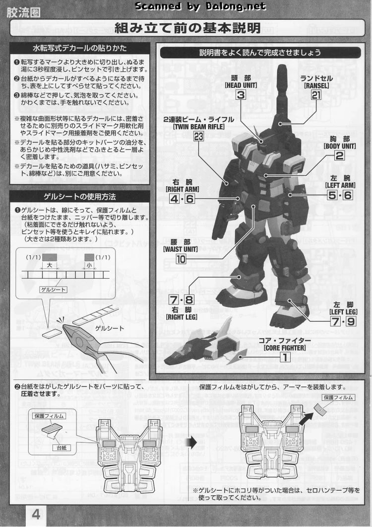 P-Bandai MG 1/100 FA-78-1 Full Armor Gundam (Blue Color Ver.)
