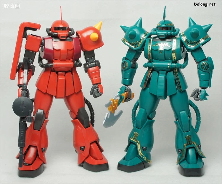 P-Bandai MG 1/100 MS-06F Zaku II (Dozle Zabi Use)
