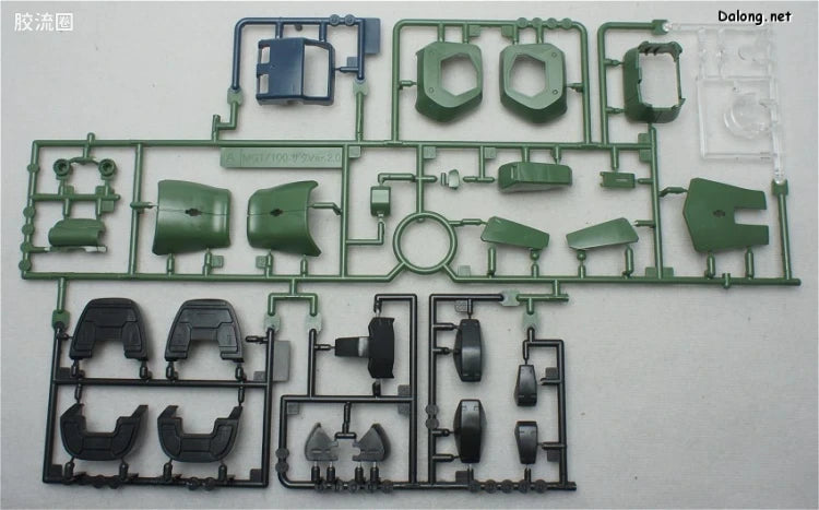 P-Bandai MG 1/100 MS-06F Zaku II (Dozle Zabi Use)