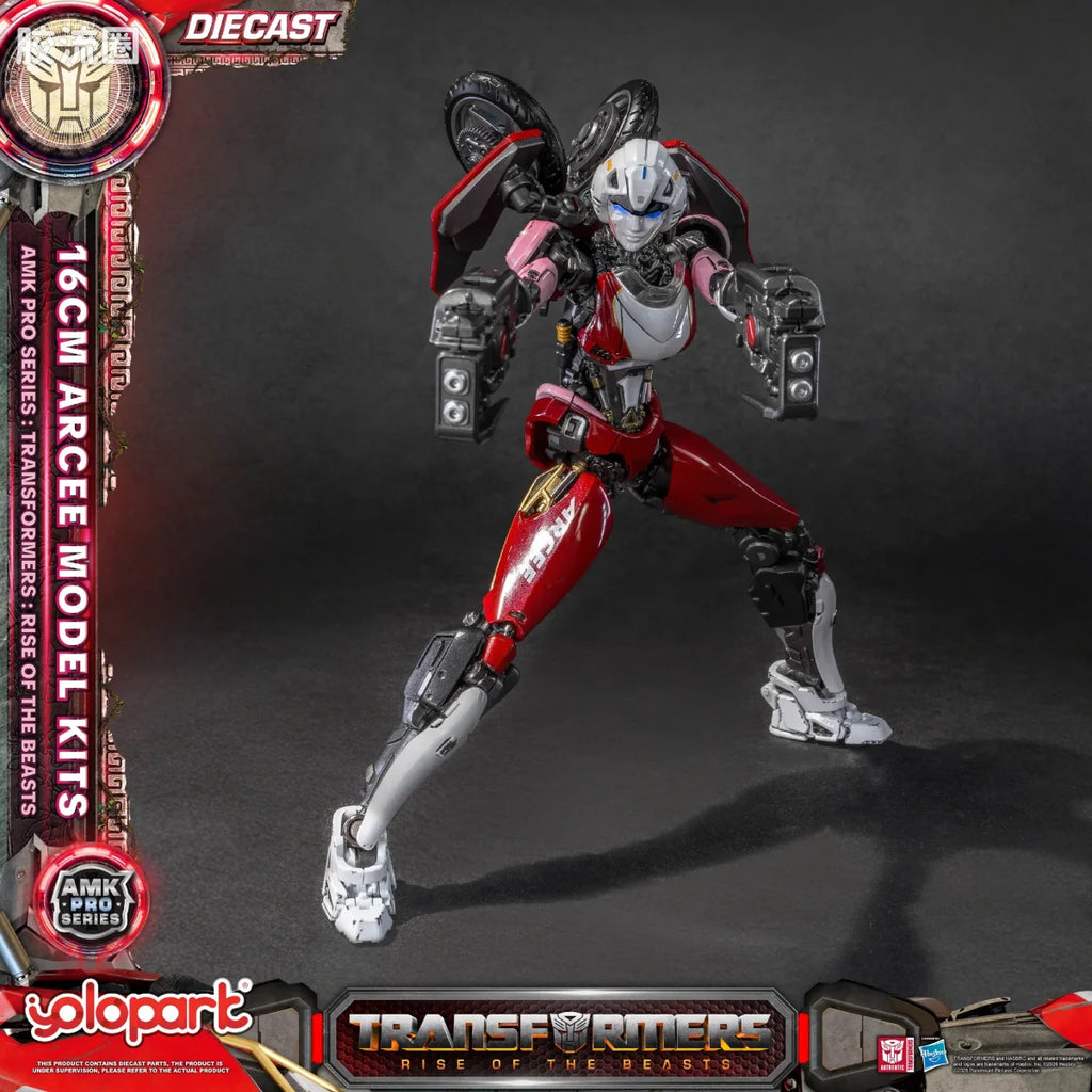 YOLOPARK Transformers Rise Of The Beasts Amk Pro Series Arcee Model Kit