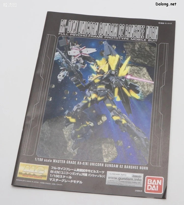 P-Bandai MG 1/100 Unicorn Gundam 02 Banshee Norn (Final Battle Ver.)