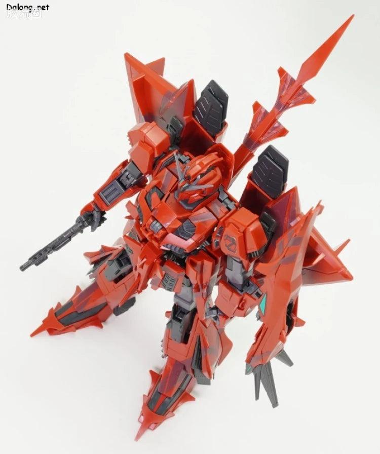 P-Bandai MG 1/100 MSZ-006P2/3C Zeta Gundam III P2 Type Red Zeta