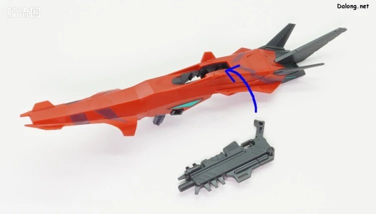 P-Bandai MG 1/100 MSZ-006P2/3C Zeta Gundam III P2 Type Red Zeta