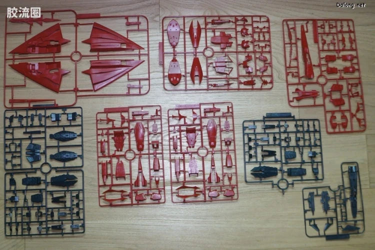 P-Bandai MG 1/100 MSZ-006P2/3C Zeta Gundam III P2 Type Red Zeta
