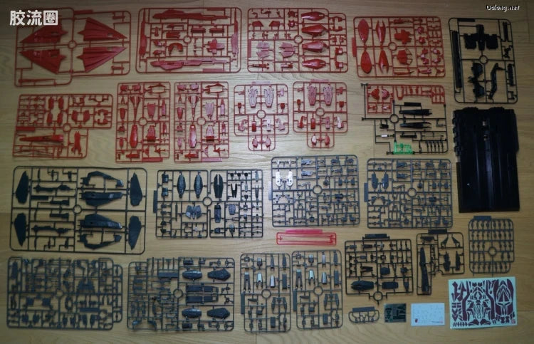 P-Bandai MG 1/100 MSZ-006P2/3C Zeta Gundam III P2 Type Red Zeta