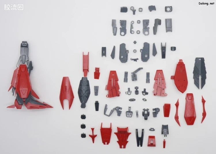 P-Bandai MG 1/100 MSZ-006P2/3C Zeta Gundam III P2 Type Red Zeta