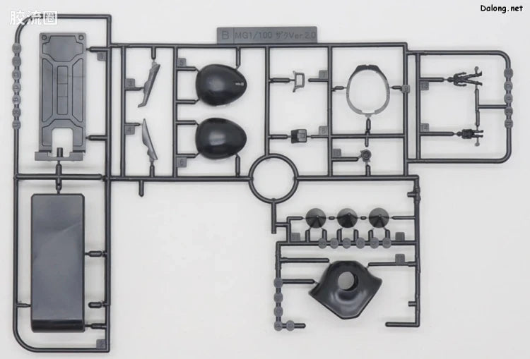 P-Bandai MG 1/100 MS-06R-2 Gabby Hazard's Zaku II