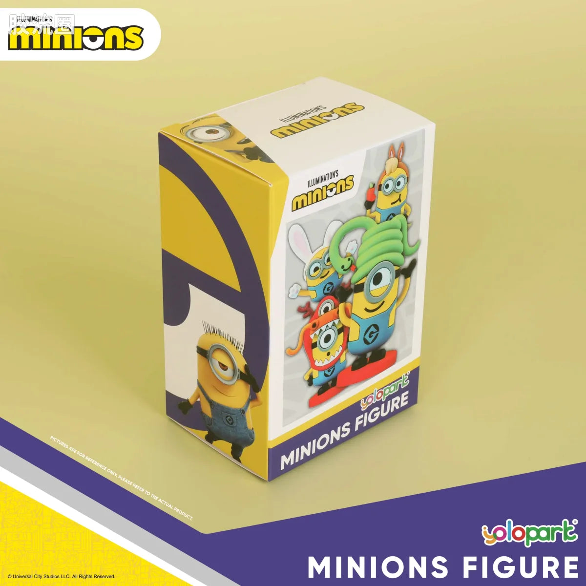 YOLOPARK Despicable Me Minions Chinese Zodiac Figures 12 Animal Signs Collectible Display