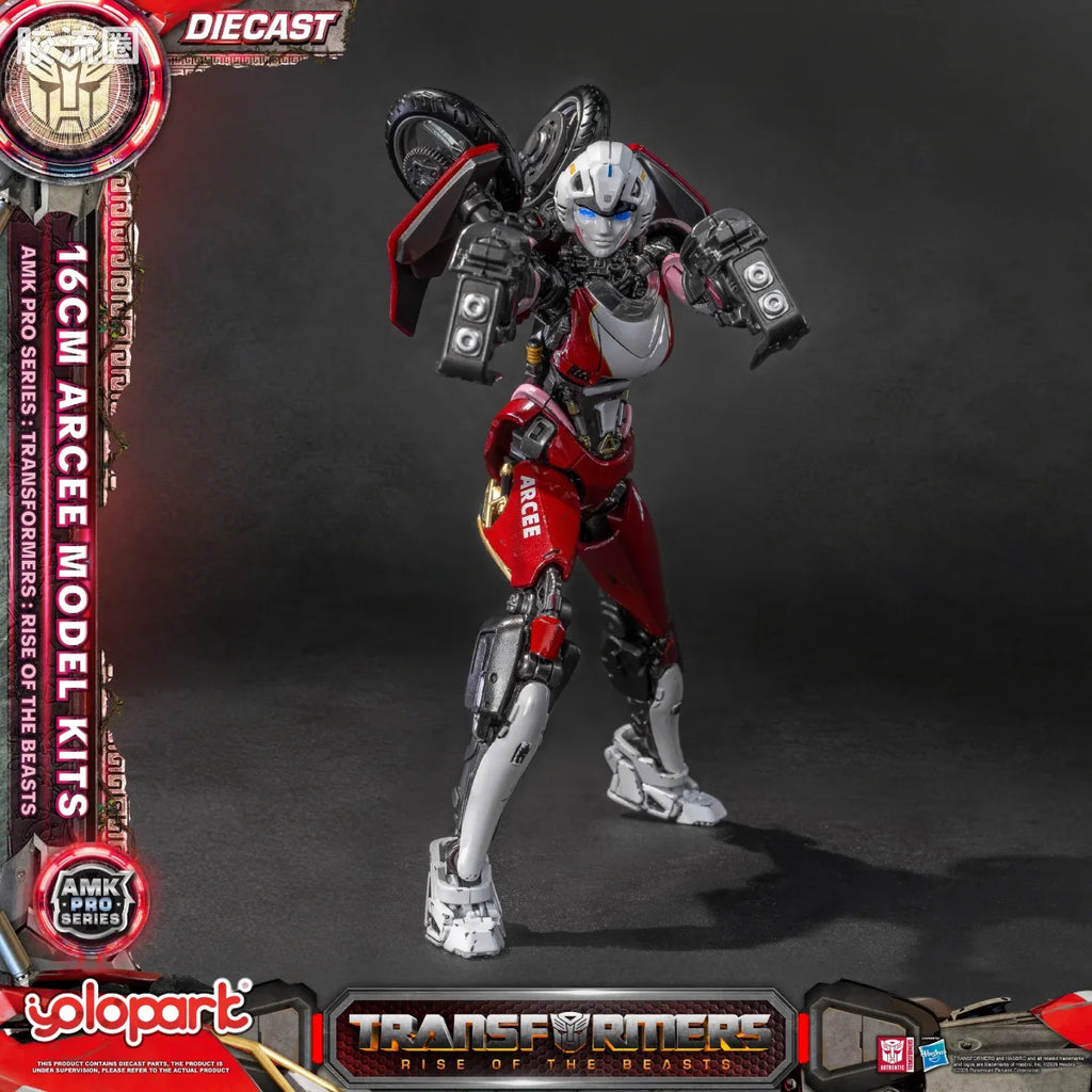 YOLOPARK Transformers Rise Of The Beasts Amk Pro Series Arcee Model Kit