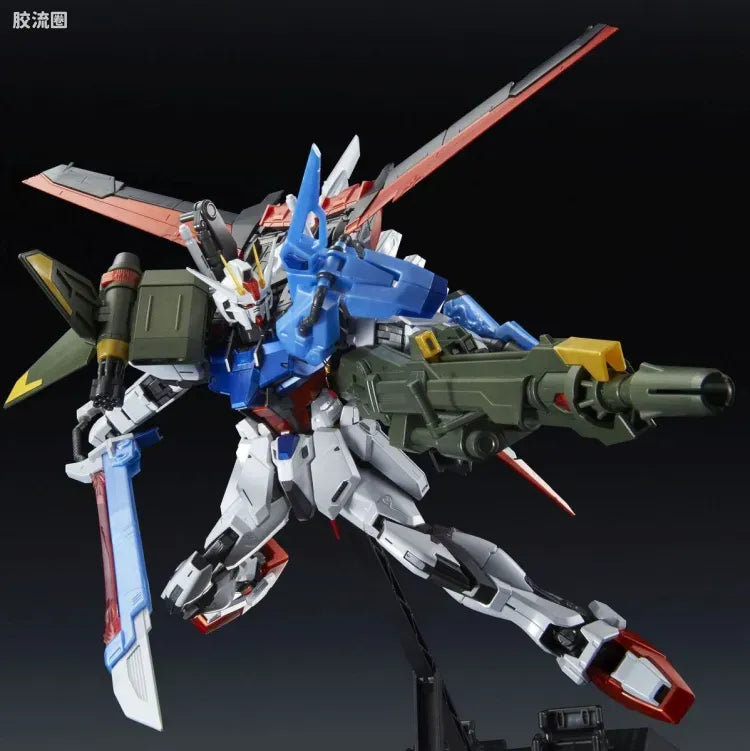 P-Bandai MG 1/100 GAT-X105+AQM/E-YM1 Perfect Strike Gundam (Special Coating Ver.)